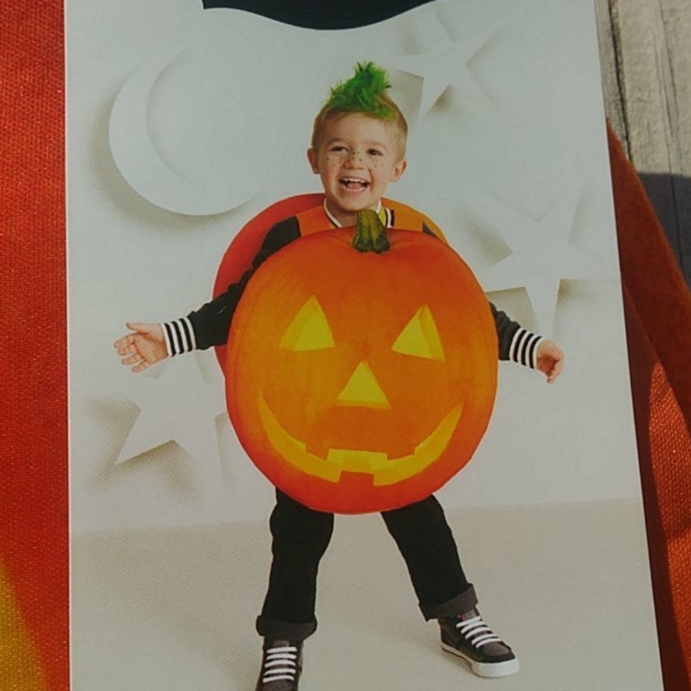 Child Pumpkin Halloween Costume
